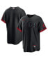 ფოტო #2 პროდუქტის Men's Black Cincinnati Reds 2023 City Connect Replica Jersey