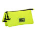 KARACTERMANIA Smart Yellow Neon Oh My Pop! Triple Pocket Pencil Case