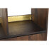 Фото #5 товара Полка DKD Home Decor Чёрный Позолоченный Металл Темно-коричневый Древесина манго 4 Полки (90 x 35 x 200 cm)