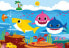 Фото #2 товара Пазл для малышей Clementoni HappyColor Double Face Baby Shark 60 элементов