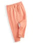 Baby Boys Solid French Terry Pants, Created for Macy's Bright Terra, 12 месяцев - фото #1