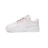Фото #5 товара Puma Carina 2.0 Sparkle Glitter Lace Up Toddler Girls Pink Sneakers Casual Shoe