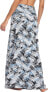 Women's Boho Long Skirt, Soft, Stretchy Maxi Skirt