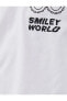 Smileyworld® Tişört Baskılı Lisanslı Bisiklet Yaka Kısa Kollu