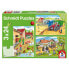 Фото #4 товара Puzzle Auf dem Bauernhof 3x24 Teile