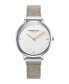 Фото #1 товара Наручные часы Tommy Hilfiger Silver-Tone Stainless Steel Watch 46mm.