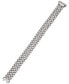 ფოტო #3 პროდუქტის Diamond Pavé Clasp Wide Link Bracelet (1/4 ct. t.w.) in Sterling Silver