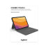 Фото #3 товара Logitech Combo Touch for iPad Air (4th & 5th generation) - QWERTY - Spanish - Trackpad - 1.8 cm - 1 mm - Apple