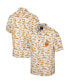 Men's White Clemson Tigers Spontaneous is Romantic Camp Button-Up Shirt