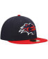 Фото #3 товара Men's Navy New Hampshire Fisher Cats Authentic Collection Road 59FIFTY Fitted Hat