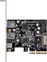 Фото #7 товара Kontroler SilverStone PCIe 2.0 x2 - 2x USB 3.0 + 1x USB-C 3.2 Gen 2 (SST-ECU05)