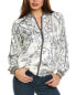 Фото #1 товара Johnny Was Tranquil Silk-Blend Bomber Jacket Women's