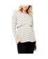 ფოტო #1 პროდუქტის Women's Lionel Long Sleeve Nursing Tee