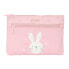 School Case Safta Bunny Rabbit Pink 23 x 16 x 3 cm