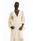 Фото #2 товара Women's Long embroidered dress