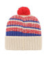 Men's Natural Buffalo Bills Legacy Tavern Cuffed Knit Hat with Pom