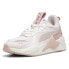 Фото #2 товара Puma RsX Soft Lace Up Womens Pink Sneakers Casual Shoes 39377202