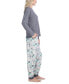 ფოტო #3 პროდუქტის Women's 2-Pc. Lounge Loyalist Sweatshirt & Jogger Pants Pajamas Set