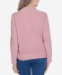 ფოტო #3 პროდუქტის Classic Chenille Diamond Turtleneck Sweater