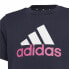Фото #5 товара Детский Футболка с коротким рукавом Adidas Essentials Темно-синий