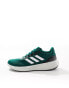 adidas Running Runfalcon 3.0 trainers in dark green and white