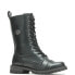 Фото #4 товара Harley-Davidson Walsen 8" Lace D87256 Womens Black Leather Motorcycle Boots