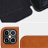 Nillkin Nillkin Qin skórzana kabura etui iPhone 12 Pro Max brązowy uniwersalny