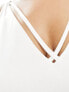 River Island Plus double strap cami top in white 48 - фото #7