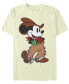 Фото #1 товара Men's Cowboy Mickey Short Sleeve T-Shirt