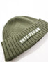 Фото #8 товара Tommy Hilfiger logo beanie in army green