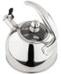 Фото #16 товара Stainless Steel 2.6-Quart Black Tea Kettle with Copper Handle