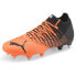 Фото #2 товара Puma Future Z 1.3 Soft Ground Soccer Cleats Mens Orange Sneakers Athletic Shoes