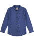 Фото #1 товара Big Boys Slub Long Sleeve Woven Shirt