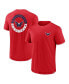 ფოტო #1 პროდუქტის Men's Red Washington Capitals High Stick T-shirt