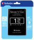 Фото #1 товара Verbatim Store 'n' Go USB 3.0 Portable Hard Drive 1TB Black - 1000 GB - 2.5" - 5400 RPM - Black
