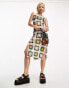 Reclaimed Vintage limited edition crochet midi dress in multi