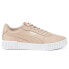 Фото #1 товара Puma Carina 2.0 Lace Up Womens Pink Sneakers Casual Shoes 38584903
