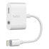 Фото #1 товара BELKIN Lightning Music 3.5 mm And Charge Adapter