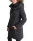 Women's Bibbed Packable Puffer Coat Черный, XS - фото #3