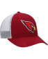 Фото #4 товара Big Boys and Girls Cardinal, White Arizona Cardinals Adjustable Trucker Hat