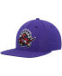 Men's Purple Toronto Raptors Hardwood Classics Team Ground 2.0 Snapback Hat