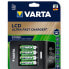 VARTA LCD Ultra Fast Charger With 4 Batteries 2100mAh AA12V