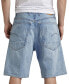 Фото #1 товара Men's Relaxed Fit Sun Faded Denim Shorts