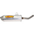 Фото #1 товара FMF PowerCore 2 Slip On W/Spark Arrestor Stainless Steel CR80R 96-02/CR85R 03-07 Muffler