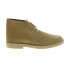Фото #2 товара Clarks Desert Boot 2 26161346 Mens Brown Suede Lace Up Chukkas Boots