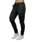 ფოტო #4 პროდუქტის Women's Loose Fit Cotton Stretch Twill Cargo Joggers