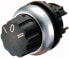 Фото #1 товара Eaton M22-WR3 - Rotary switch - Black,Titanium,White - Plastic - IP66 - CE - UL - CSA - 29.7 mm