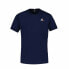 Children’s Short Sleeve T-Shirt Le coq sportif N°1 Tricolore Blue