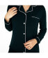 ფოტო #3 პროდუქტის Maternity Clea Classic Long Sleeve Nursing Pajama