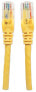 Фото #10 товара Intellinet Network Patch Cable - Cat6 - 20m - Yellow - CCA - U/UTP - PVC - RJ45 - Gold Plated Contacts - Snagless - Booted - Lifetime Warranty - Polybag - 20 m - Cat6 - U/UTP (UTP) - RJ-45 - RJ-45